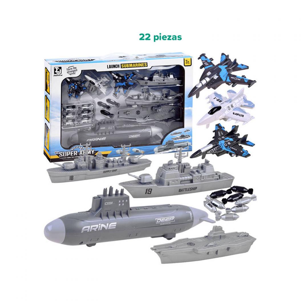 Set de aviones y submarinos